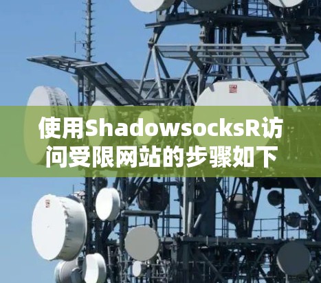 使用ShadowsocksR访问受限网站的步骤如下