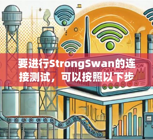 要进行StrongSwan的连接测试，可以按照以下步骤操作