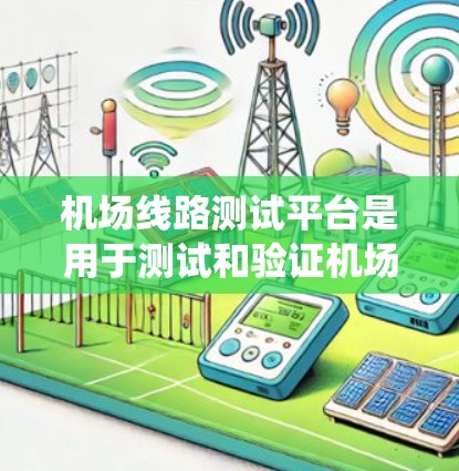 <strong>机场线路</strong>测试平台是用于测试和验证机场运行线路系统的关键设施,确保各系统的可靠性和安全性。以下是对该平台的详细分析