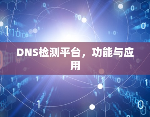 DNS检测平台，功能与应用