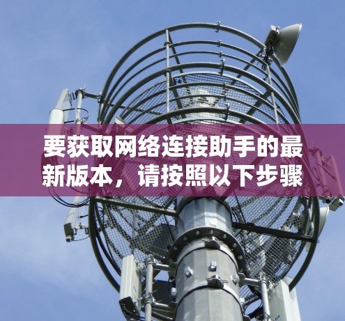 要获取网络连接助手的最新版本，请按照以下步骤操作