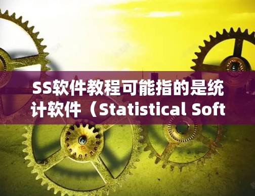 SS软件教程可能指的是统计软件(Statistical Software)或Subversion(SVN)软件等不同软件的教程。以下是一些常见的SS软件及其教程建议 SS软件教程可能指的是统计软件(Statistical Software)或Subversion(SVN)软件等不同软件的教程。以下是一些常见的SS软件及其教程建议