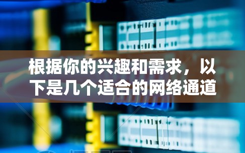 根据你的兴趣和需求,以下是几个适合的网络通道推荐,涵盖了科技、新闻、播客和多元化内容