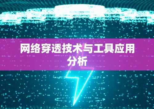 网络穿透技术与工具应用分析 网络穿透技术与工具应用分析