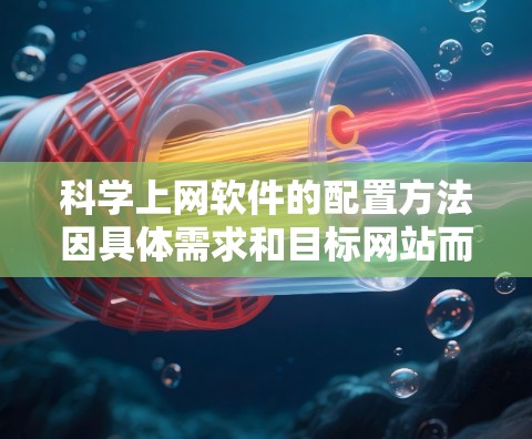 科学上网软件的配置方法因具体需求和目标网站而异，以下是一些常见的科学上网软件及其配置方法的示例