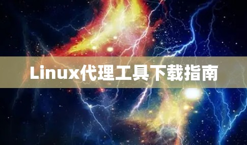 Linux代理工具下载指南 Linux代理工具下载指南