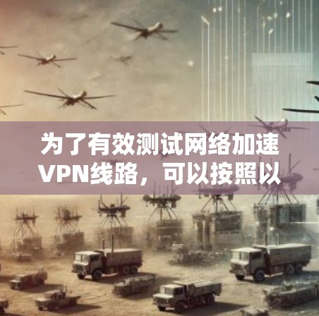 为了有效测试网络加速VPN线路,可以按照以下步骤进行 为了有效测试网络加速VPN线路,可以按照以下步骤进行