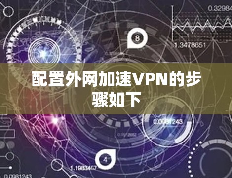 配置外网加速VPN的步骤如下
