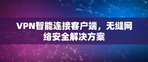 VPN智能连接客户端，无缝网络安全解决方案