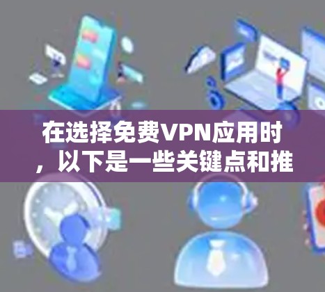 在选择免费VPN应用时,以下是一些关键点和推荐 在选择免费VPN应用时,以下是一些关键点和推荐