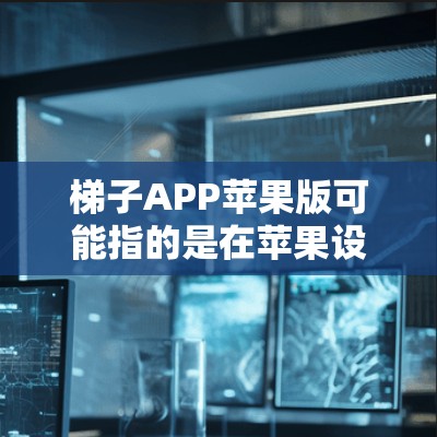 梯子APP苹果版可能指的是在苹果设备上使用梯子应用程序的版本。如果你想在苹果设备上使用梯子APP,可能需要以下步骤 梯子APP苹果版可能指的是在苹果设备上使用梯子应用程序的版本。如果你想在苹果设备上使用梯子APP,可能需要以下步骤
