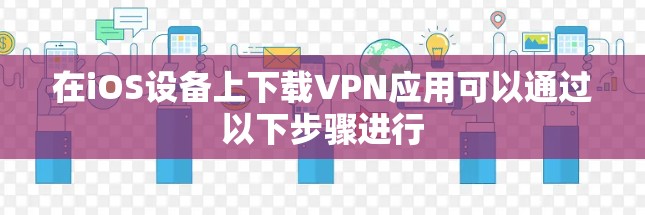 在iOS设备上下载VPN应用可以通过以下步骤进行