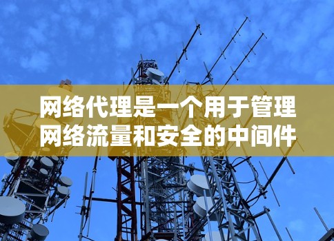 网络代理是一个用于管理网络流量和安全的中间件，它可以帮助你控制、监控和优化网络请求。最新版本的网络代理通常会有更多的功能和改进，比如更好的性能、更强的安全性、更高效的资源使用率等