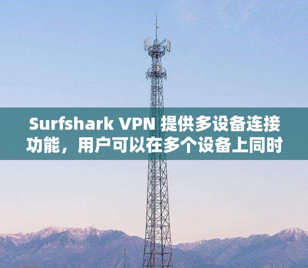 Surfshark VPN 提供多设备连接功能,用户可以在多个设备上同时使用同一个 VPN 账号。以下是关于其多设备连接的详细信息