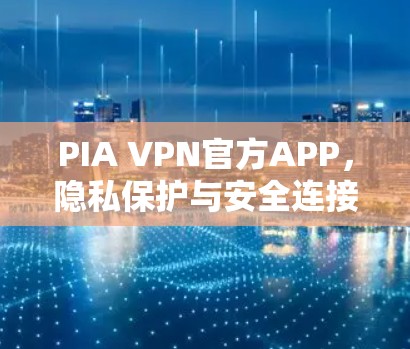 PIA VPN官方APP,隐私保护与安全连接的先锋