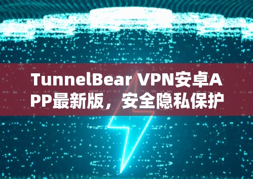 TunnelBear VPN安卓APP最新版,安全隐私保护的最佳选择