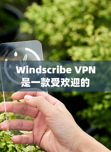 Windscribe VPN 是一款受欢迎的 VPN 软件，适合需要保护隐私、安全加密或绕过地域限制的用户。它以其易于使用的界面、快速的连接速度和强大的安全功能而闻名