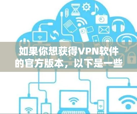 如果你想获得VPN软件的官方版本,以下是一些常见的VPN软件及其官方下载来源